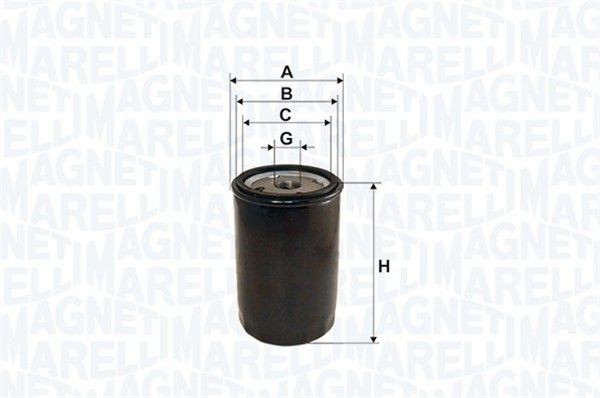 MAGNETI MARELLI Õlifilter 153071760756